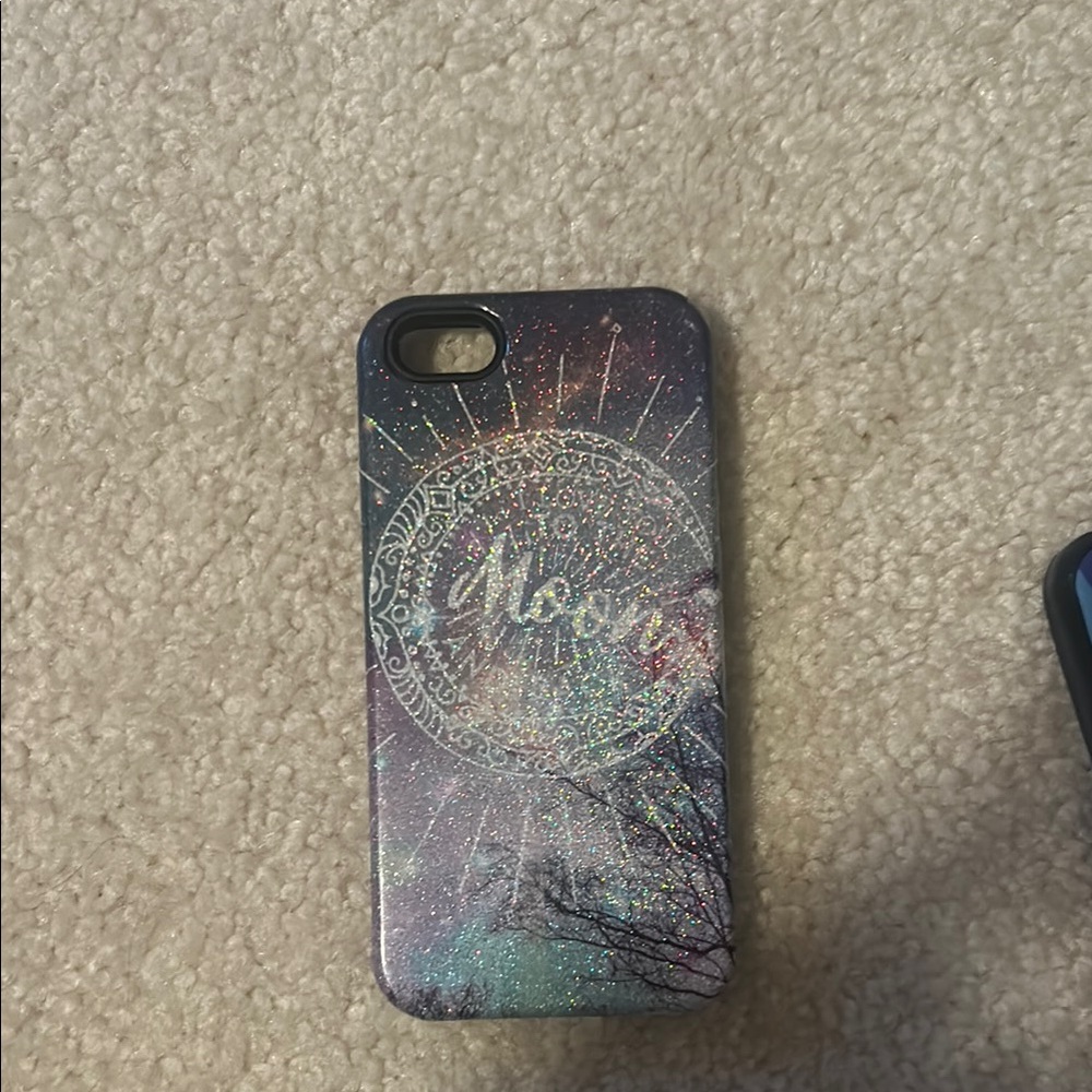 Black Artistic Phone Case for iPhone